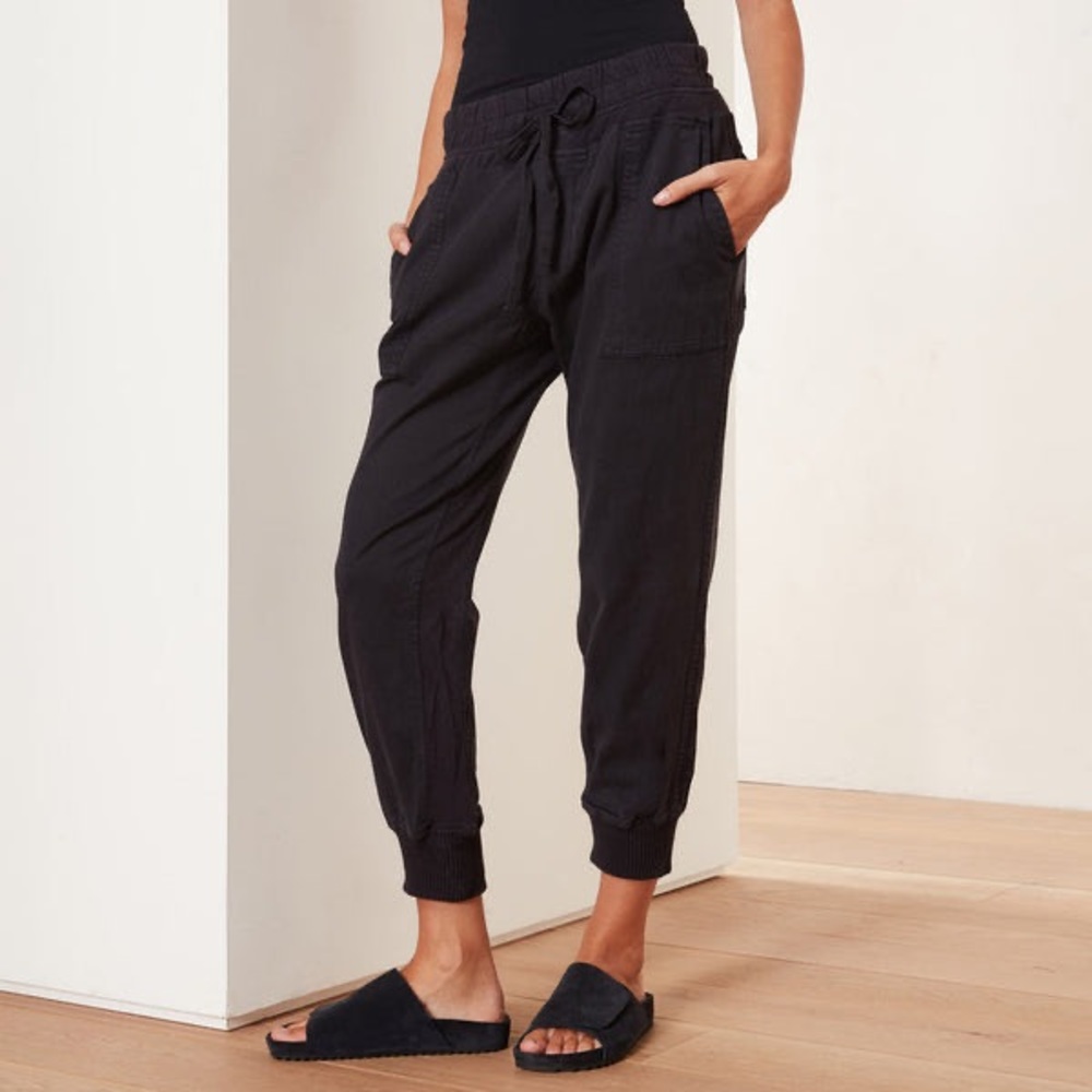 James Perse Mixed Media Pant Size 1 navy blue (never worn, new without tags)